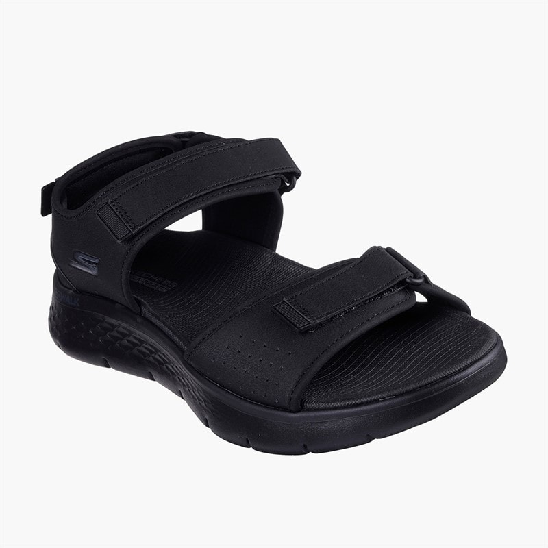 SKECHERS Mens Go Walk Flex Sandals Black - Image 3