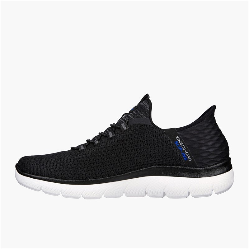 SKECHERS Mens Summits High Range Sneakers Black - Image 5