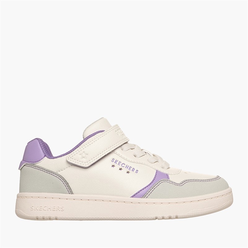 SKECHERS Girls Quick Street Sneakers Natural