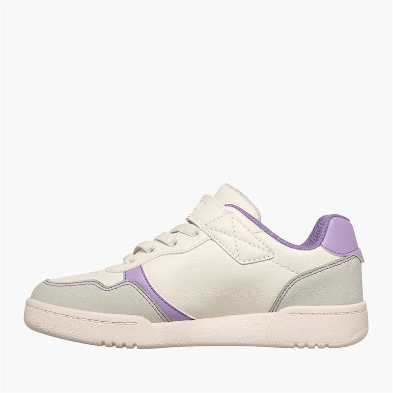 SKECHERS Girls Quick Street Sneakers Natural - Image 5