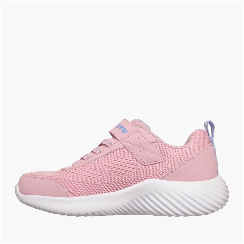 SKECHERS Girls Bounder Sneakers Pink - Image 5