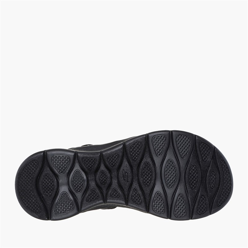 SKECHERS Womens Go Walk Flex Sandals Black - Image 2