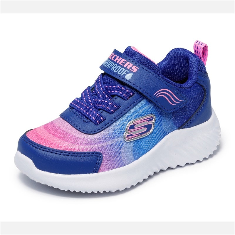 SKECHERS SPORT SKECHERS Girls Bounder Sneakers Navy - Image 3