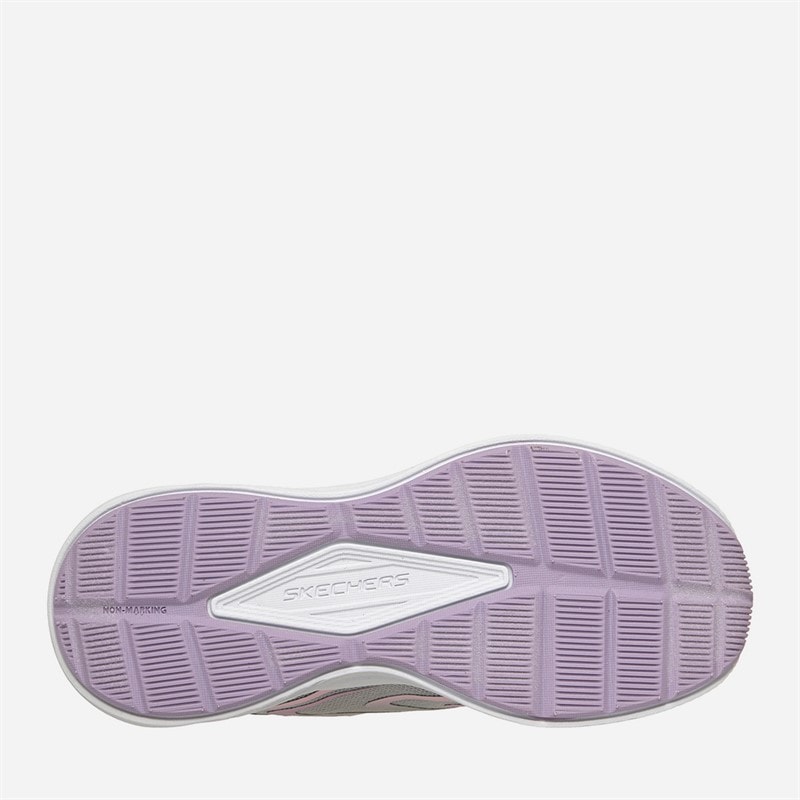 SKECHERS SPORT SKECHERS Girls Microspec Tread Sneakers Gray - Image 2