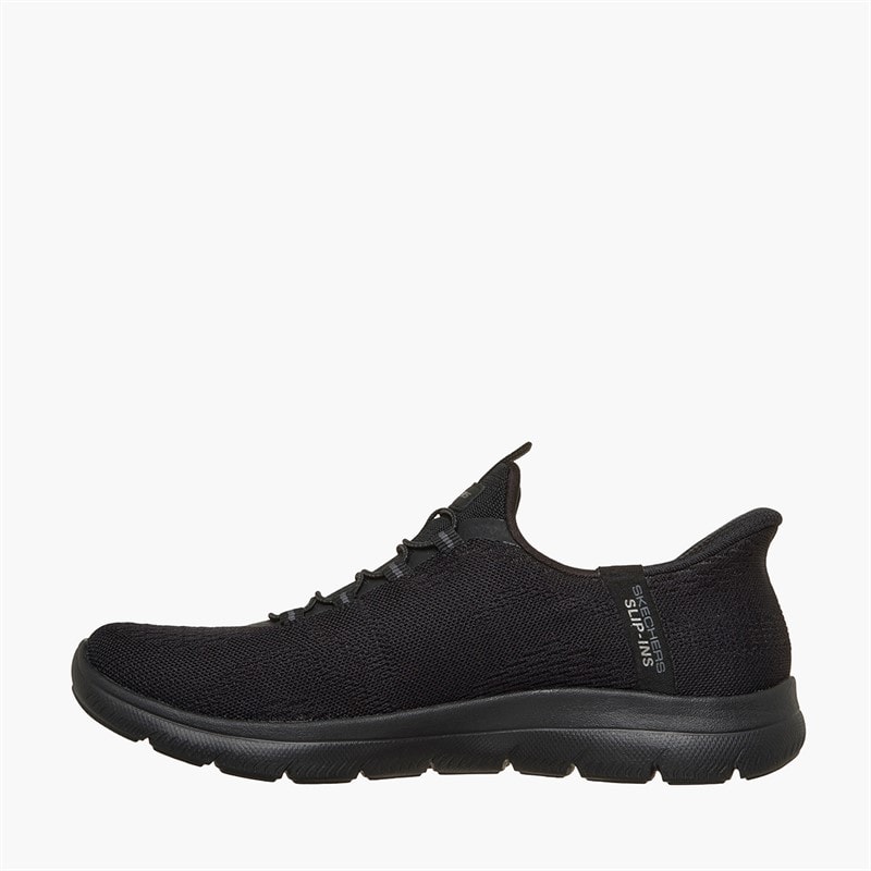 SKECHERS SPORT SKECHERS Womens Summits Slip-In Dream Chaser Sneakers Black - Image 5