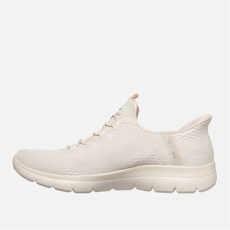 SKECHERS SPORT SKECHERS Womens Summits Dream Chaser Slip-In Sneakers Natural - Image 5