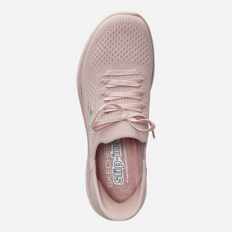 SKECHERS SPORT SKECHERS Womens Summits Slip-Ins New Daily Sneakers Pink - Image 4