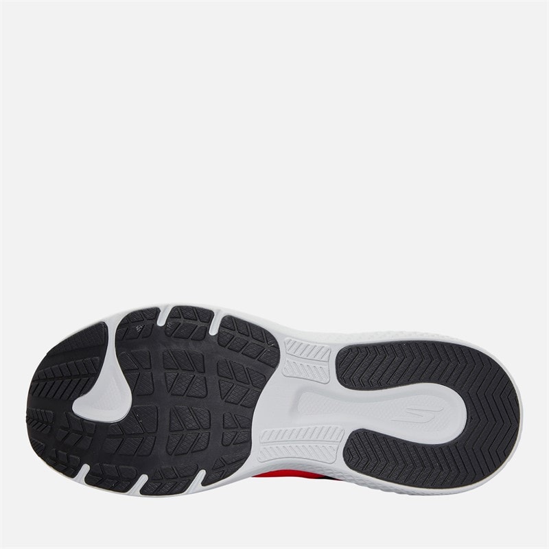 SKECHERS SPORT SKECHERS Mens Go Run Supersonic Neutral Running Shoes Trainers Red/Black - Image 2