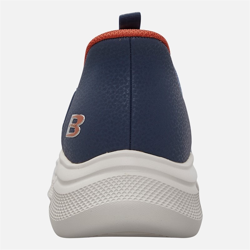 SKECHERS SPORT SKECHERS Mens Slip Ins Bobs B Flex Heights Edge Trainers Navy - Image 3