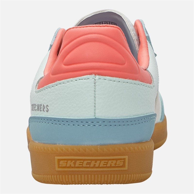 SKECHERS SPORT SKECHERS Girls Hotshot Little Kickoff Trainers Light Blue/Multi - Image 3