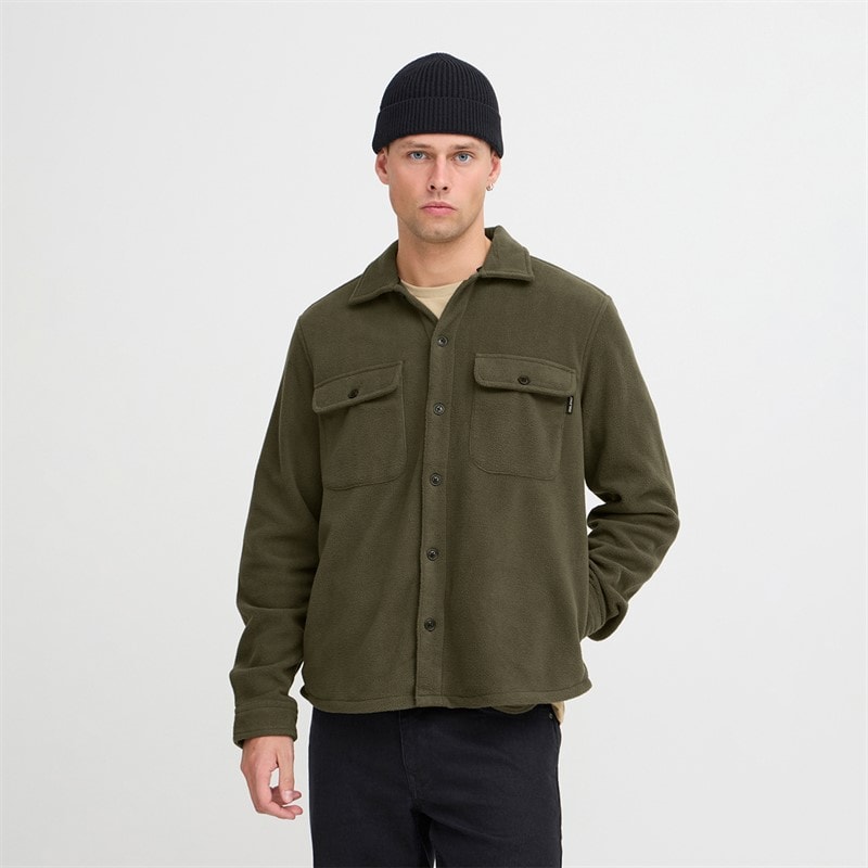 Blend Mens Overshirt Forest Night - Image 1