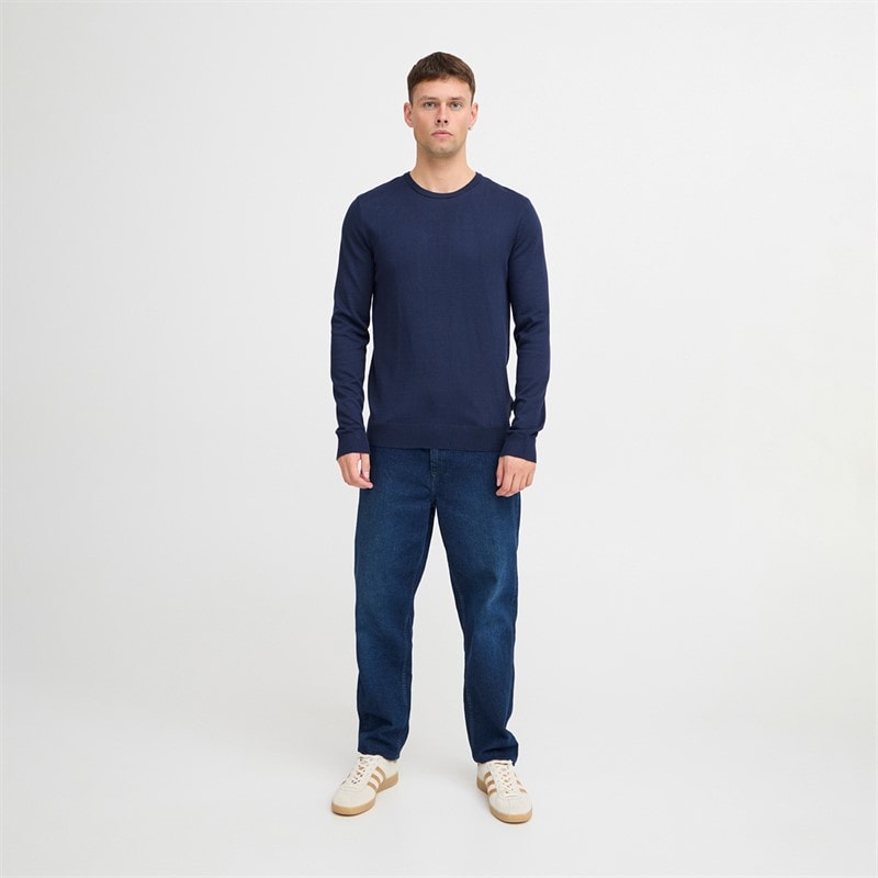 Blend Mens Knit Jumper Dress Blues - Image 4