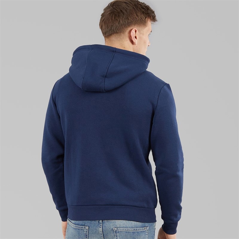 Blend Mens Zip Hoodie Dress Blues - Image 2
