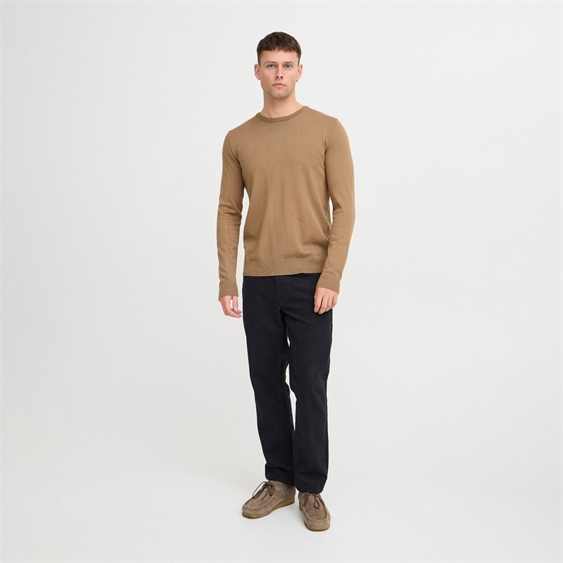 Blend Mens Knit Jumper Otter - Image 4