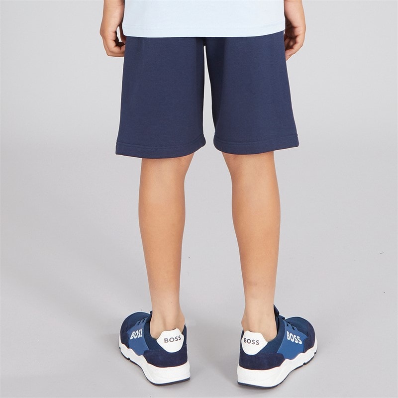 BOSS Boys Shorts Navy - Image 2