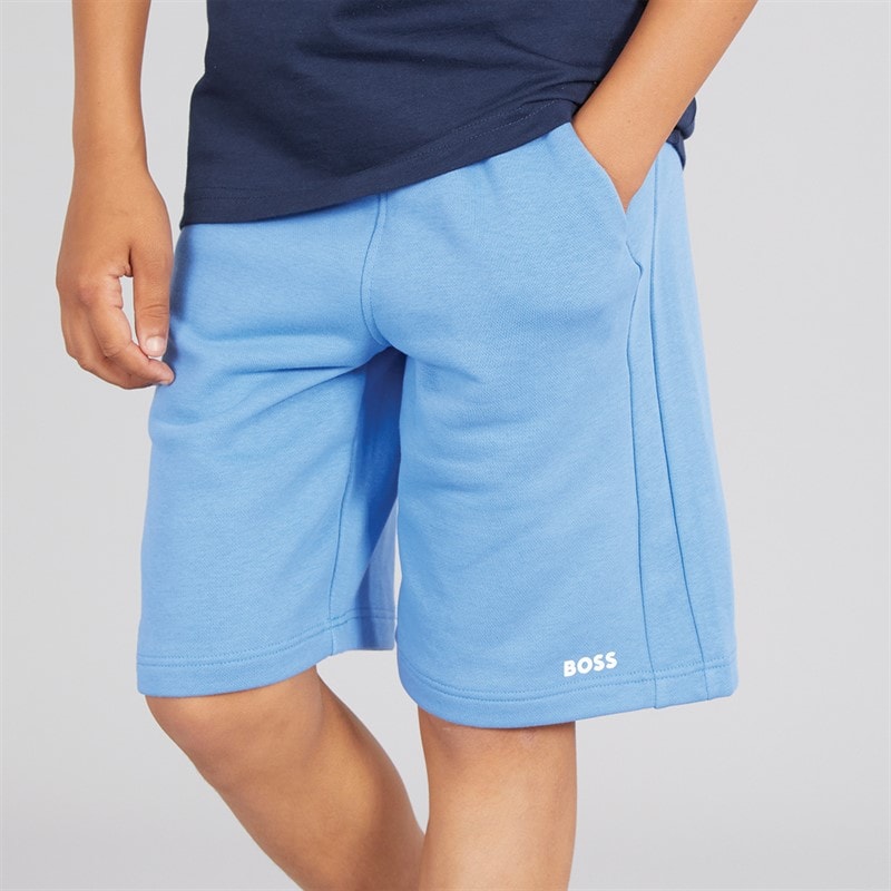 BOSS Boys Shorts Navy - Image 3