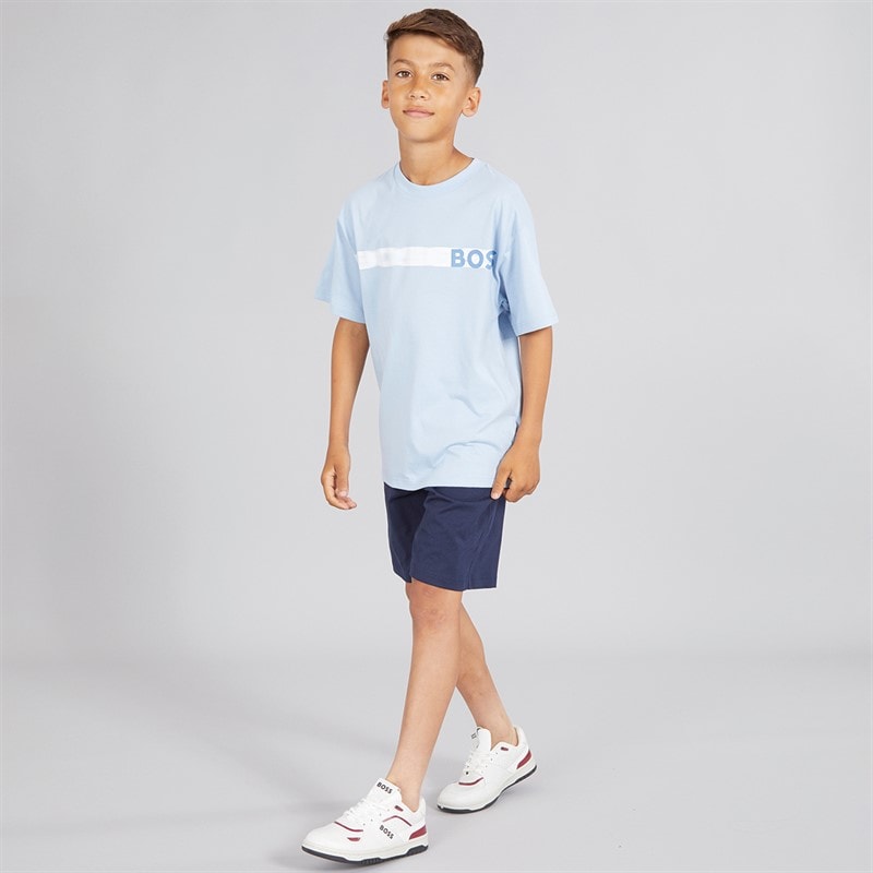 BOSS Boys Co-Ord Set Persian Blue - Image 5