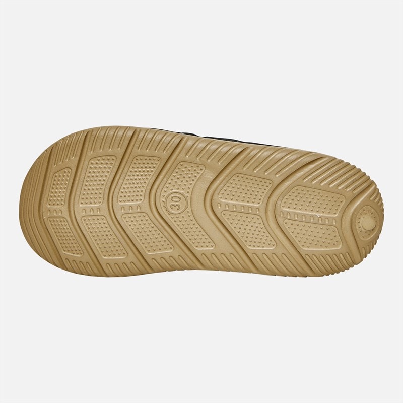 BOSS Boys Logo Velcro Strap Sandals Black - Image 3