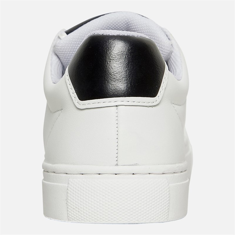 BOSS Junior Boys Cupsole Trainers White - Image 3