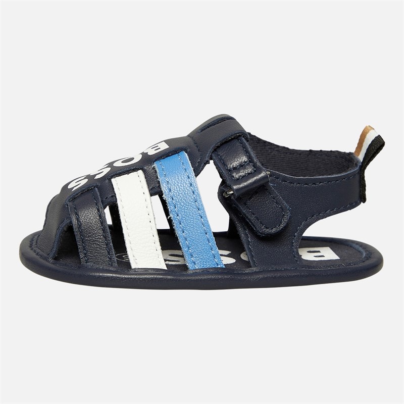 BOSS Baby Boys Velcro Sandals Navy - Image 2