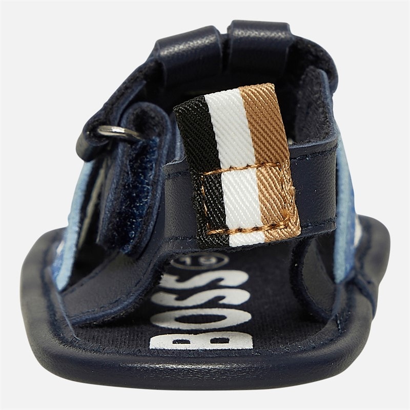 BOSS Baby Boys Velcro Sandals Navy - Image 4