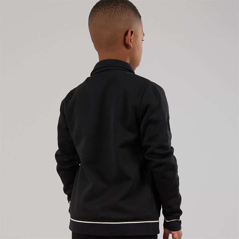 BOSS Boys Button Up Shacket Black - Image 2