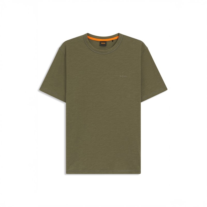 BOSS Mens Tegood T-Shirt Open Green