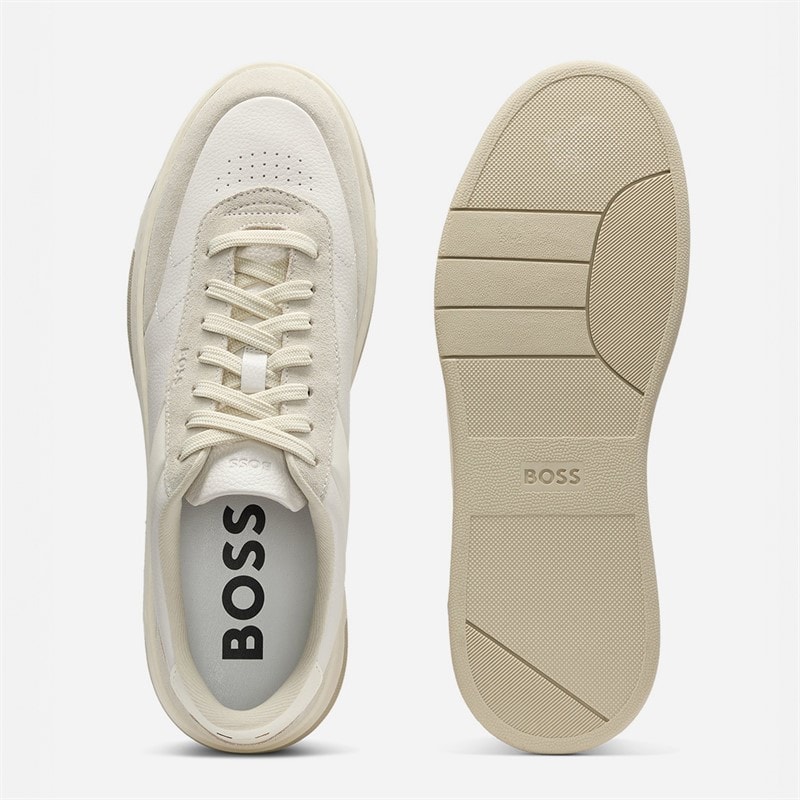 BOSS Mens Baltimore Sneakers Open White - Image 2
