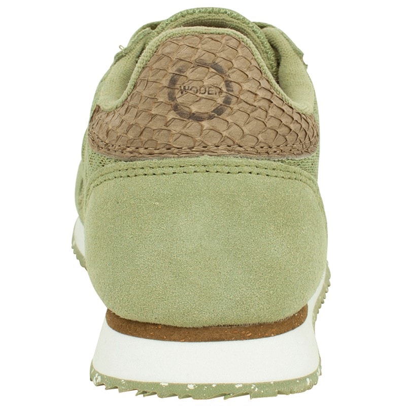 Woden Womens Ydun Suede Mesh II Sneakers 306 Dusty Olive - Image 3