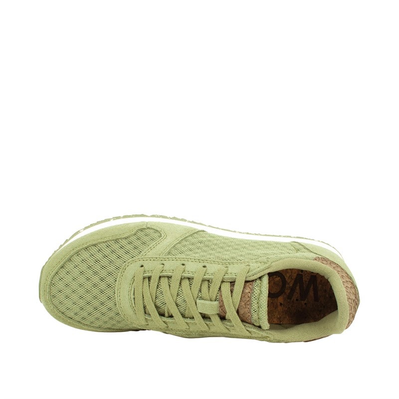 Woden Womens Ydun Suede Mesh II Sneakers 306 Dusty Olive - Image 4