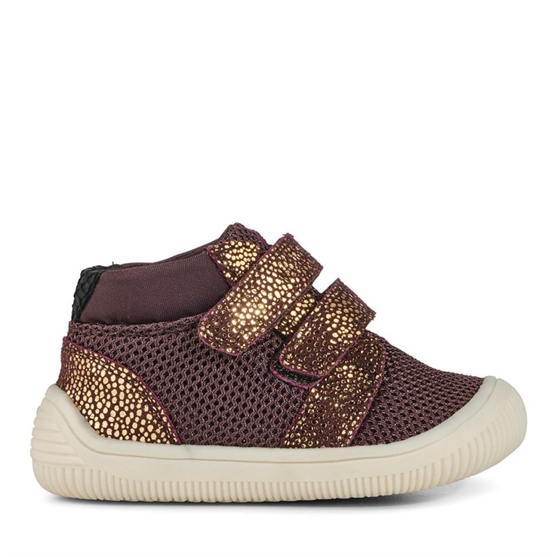 Woden Infant Girls Tristan Pearl Prewalker Shoes 780 Fudge