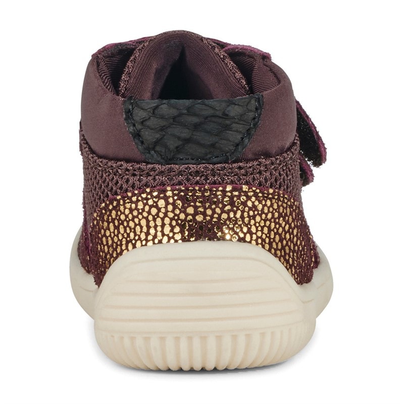 Woden Infant Girls Tristan Pearl Prewalker Shoes 780 Fudge - Image 3