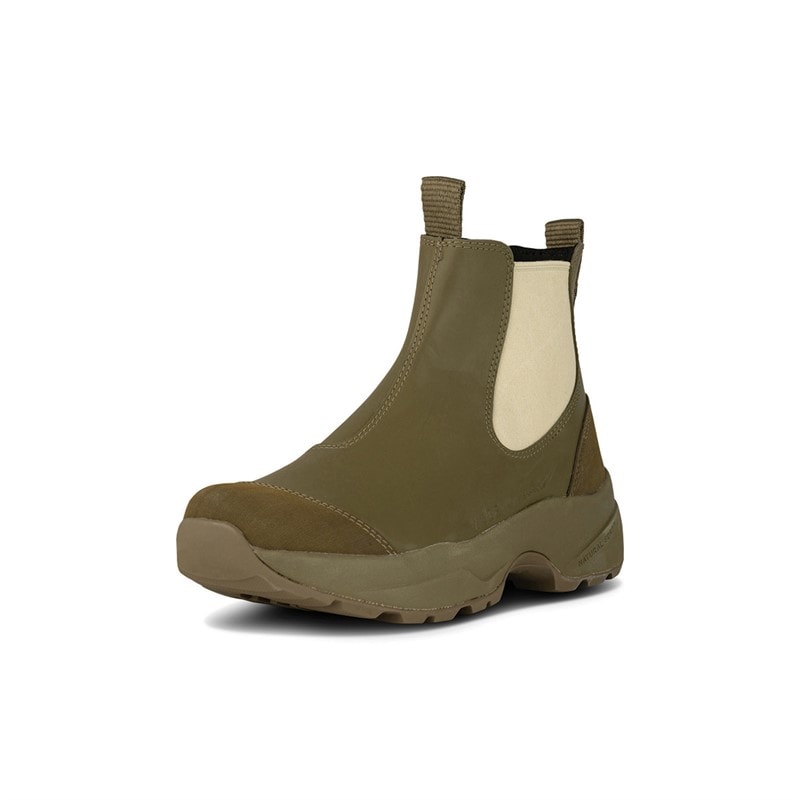 Woden Womens Siri Waterproof Rubber Boots 202 Dark Olive/Alfalfa - Image 5