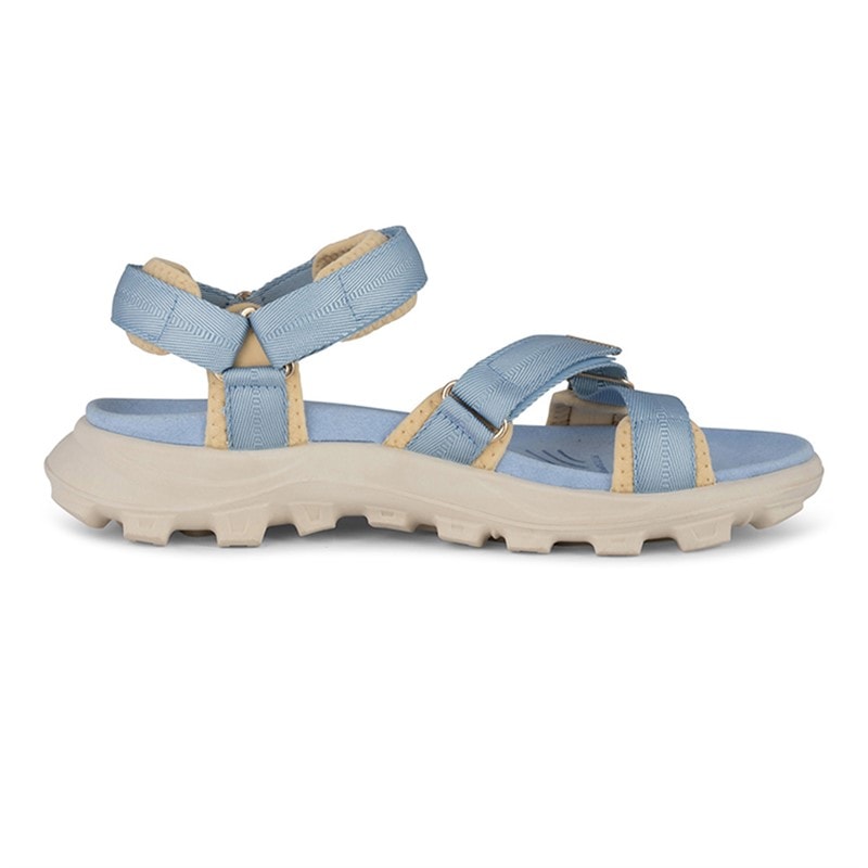 Woden Womens Sandie Sandals 522 Ice Blue - Image 4