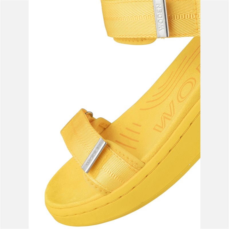 Woden Womens Line Fruit Sandals 303 Lemon - Image 4