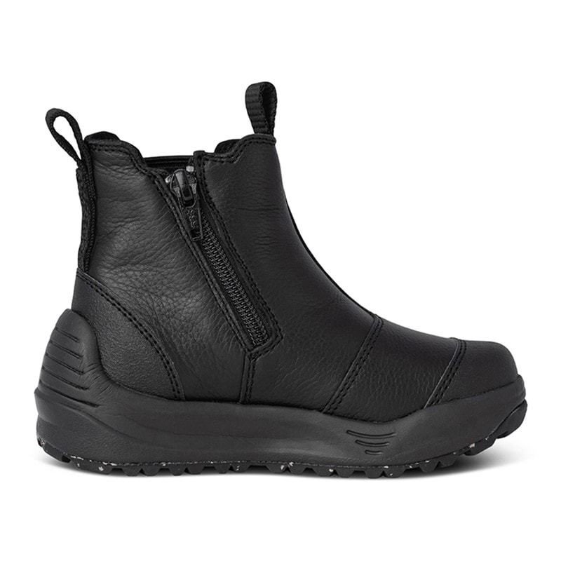 Woden Kids Wodens Silja Warm Leather Boots 020 Black - Image 5