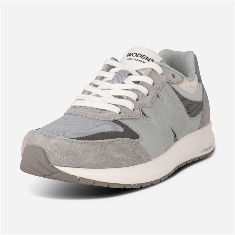 Woden Womens Rigmor Sneakers 072 Grey Multi - Image 4