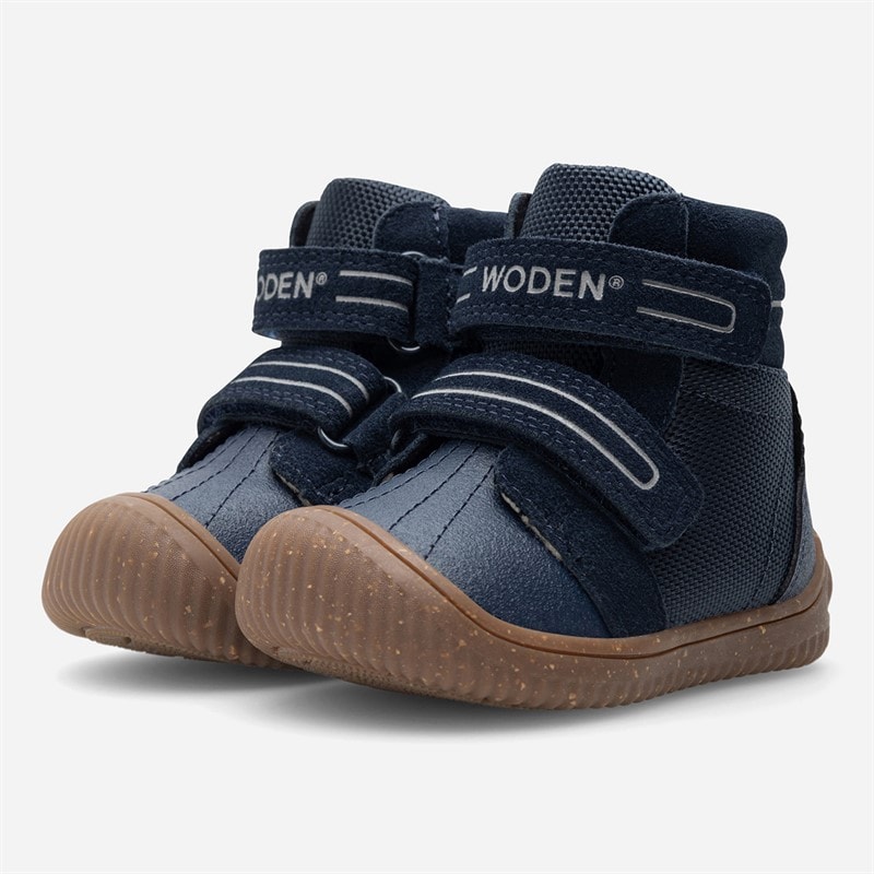Woden Kids Tristan II Boots 010 Navy - Image 2