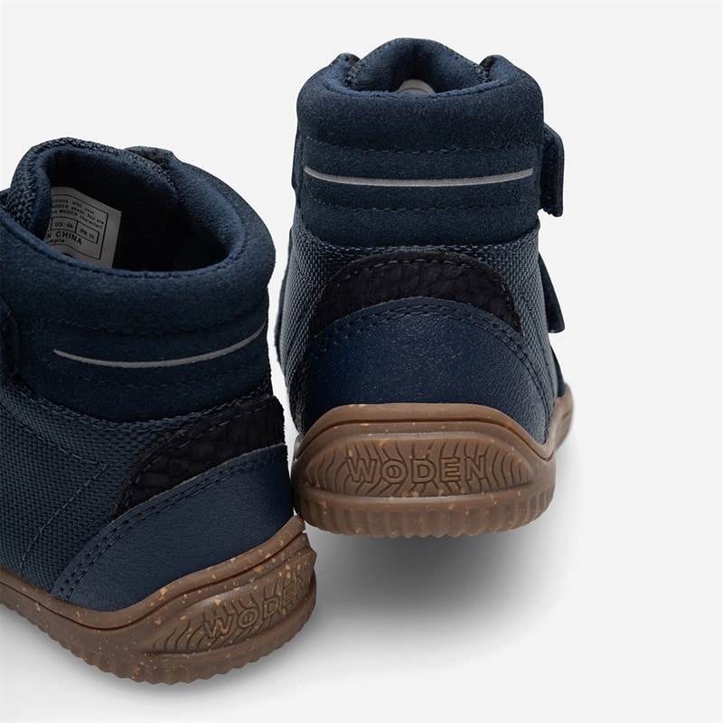 Woden Kids Tristan II Boots 010 Navy - Image 4