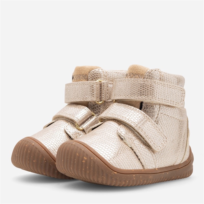 Woden Kids Tristan II Glitter Boots 045 Gold - Image 2