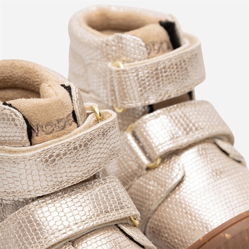 Woden Kids Tristan II Glitter Boots 045 Gold - Image 3
