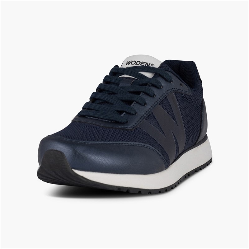 Woden Womens Sonja Sneakers 009 Dark Navy - Image 4