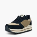Woden Womens Ronja Plateau Sneakers 154 Navy Multi