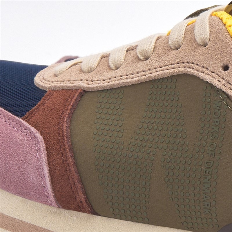 Woden Womens Ronja Plateau Sneakers 255 Dark Algae Multi - Image 4