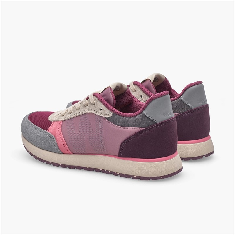 Woden Womens Ronja Sneakers 256 Old Rose Multi - Image 3