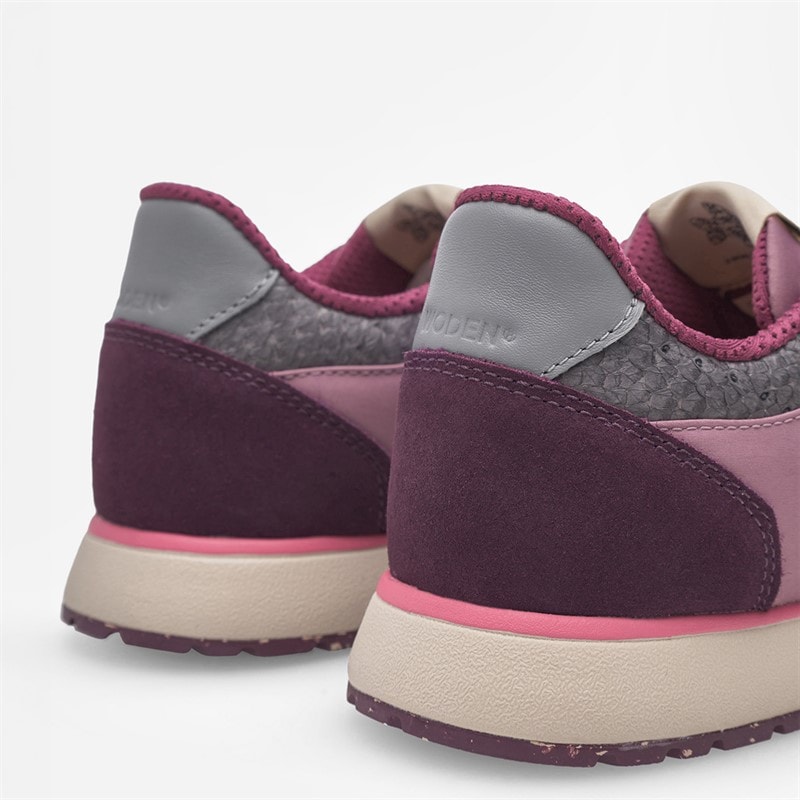 Woden Womens Ronja Sneakers 256 Old Rose Multi - Image 4