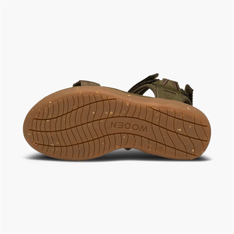 Woden Kids Cirkeline Sandals 295 Dark Olive - Image 2
