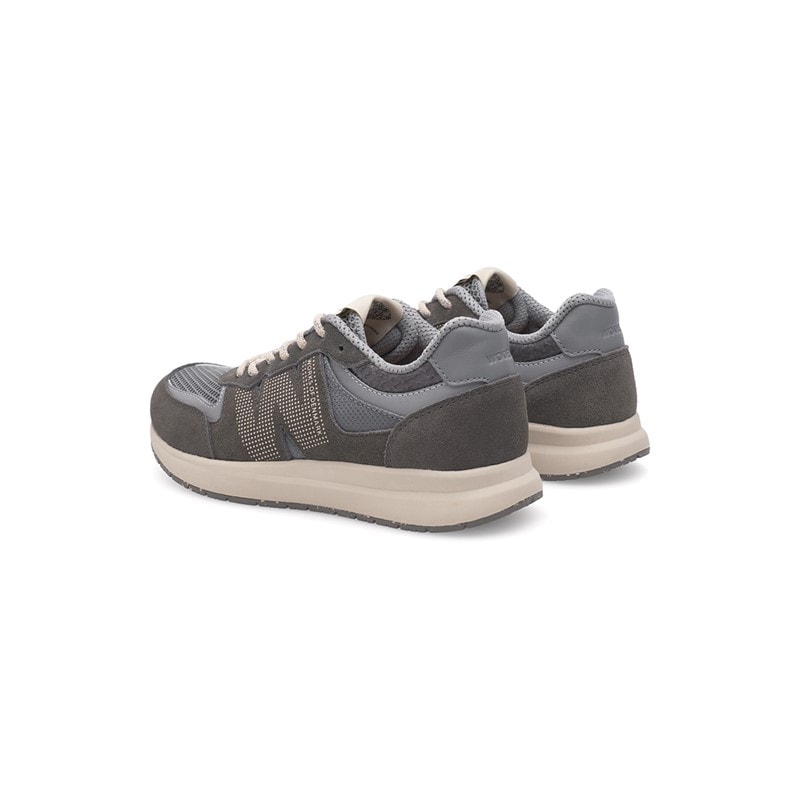 Woden Womens Rigmor Open Mesh Sneakers 051 Dark Grey - Image 3