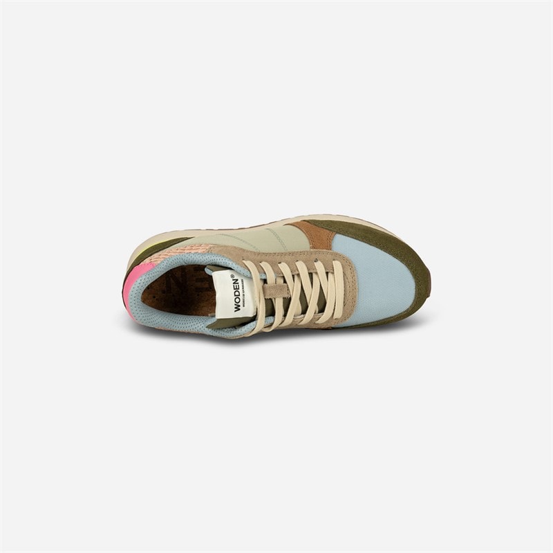 Woden Womens Ronja Sneakers 189 Stone Multi - Image 2