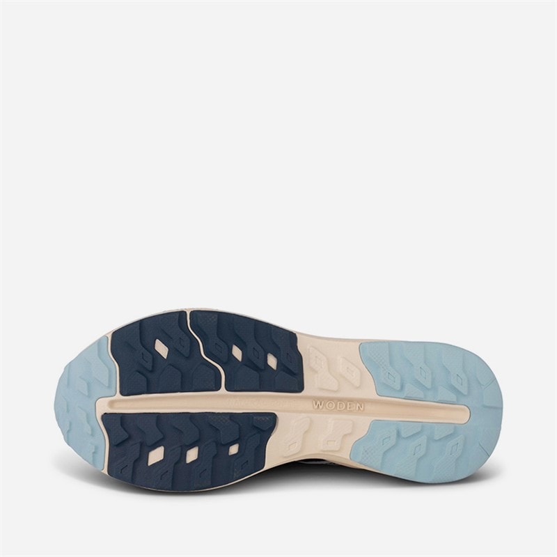 Woden Girls Josephine Sneakers 322 Ice Blue/Dark Navy - Image 2